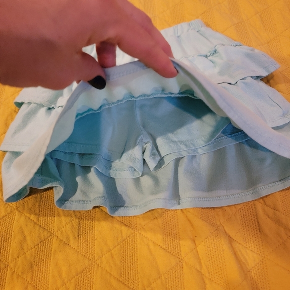 Girls blue skort - Picture 3 of 5